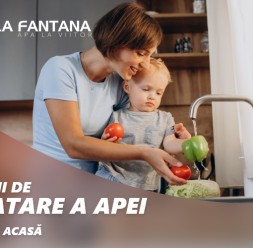Sisteme pentru tratarea apei din foraj sau retea publica LA FANTANA
