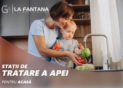 Sisteme pentru tratarea apei din foraj sau retea publica LA FANTANA