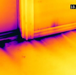 Testarea etanseitatii cladirii cu blower door sau termografiere 