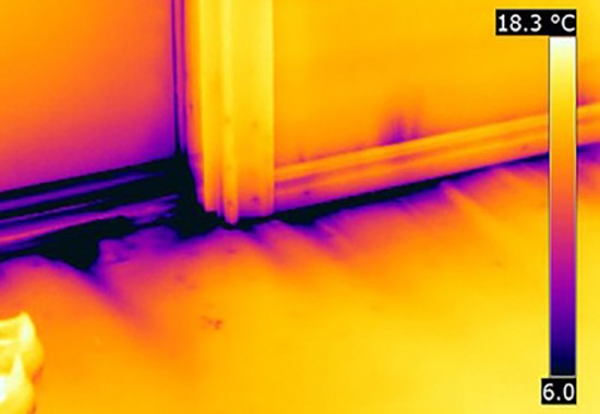 Testarea etanseitatii cladirii cu blower door sau termografiere 