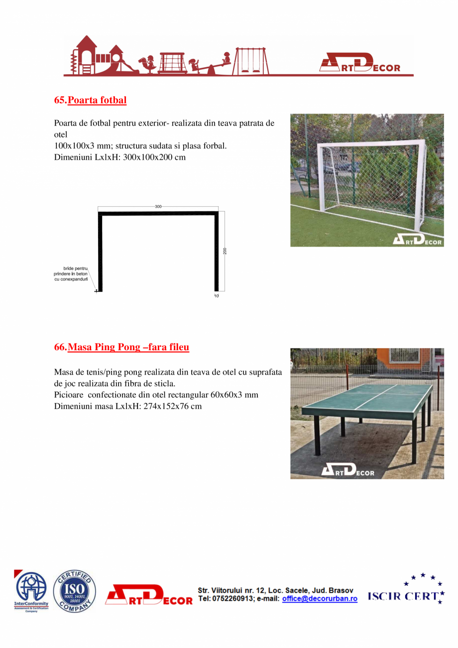 Pagina 35-Catalog mobilier urban ART DECOR Catalog, brosura Romana 