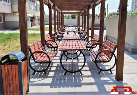 Promovare mobilier urban pentru parcuri, alei ART DECOR