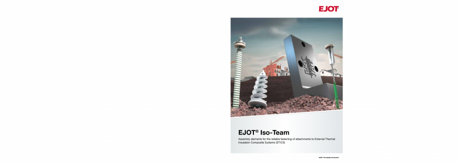 Pagina 1-Brosura gama Iso ancore de fatada EJOT Iso-Bar, Iso-Bar ECO Catalog, brosura Engleza Building...
