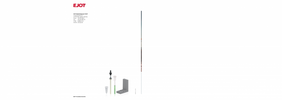 Pagina 4-Brosura gama Iso ancore de fatada EJOT Iso-Bar, Iso-Bar ECO Catalog, brosura Engleza  thread screws ...