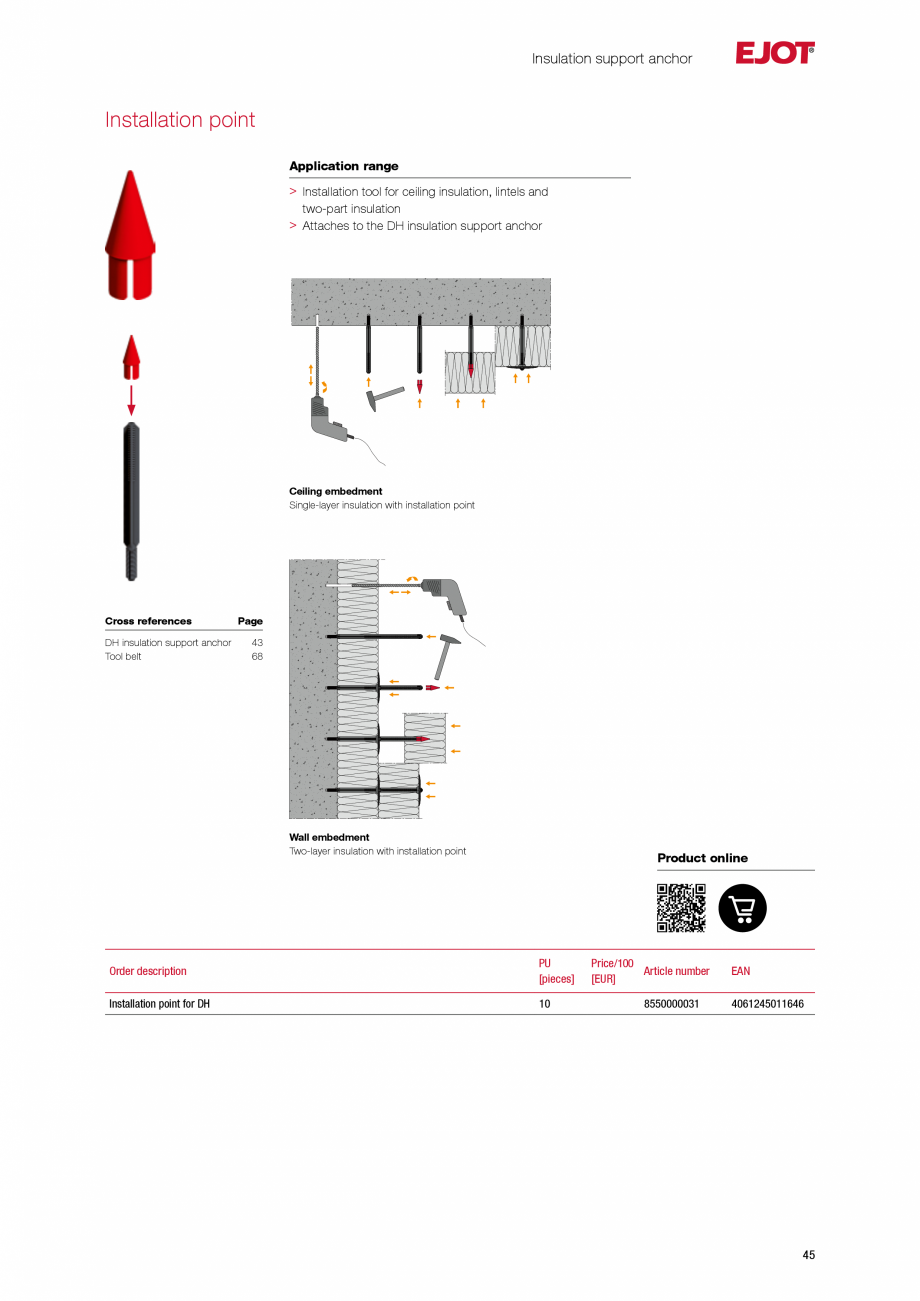 Pagina 45-Fațade cu paravan &icirc;mpotriva ploii EJOT Catalog, brosura Engleza nal
further rotation of the...