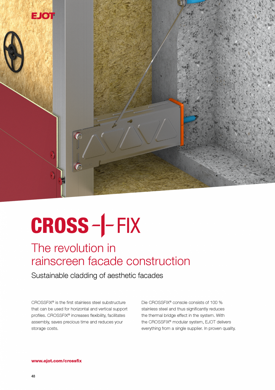 Pagina 48-Fațade cu paravan &icirc;mpotriva ploii EJOT Catalog, brosura Engleza Z-14.4-851
PURICELLI

min. 27...