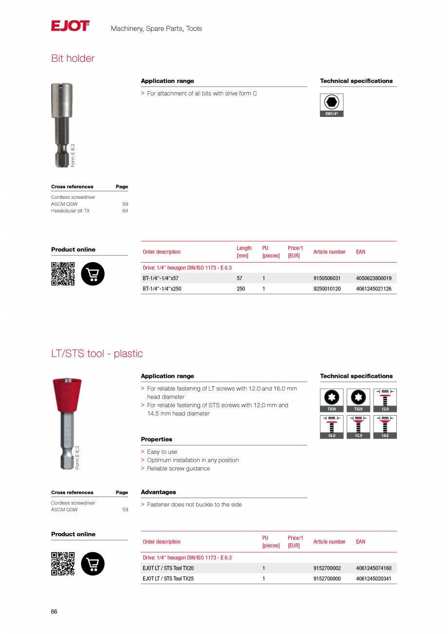 Pagina 66-Fațade cu paravan &icirc;mpotriva ploii EJOT Catalog, brosura Engleza pplications in seconds
>...