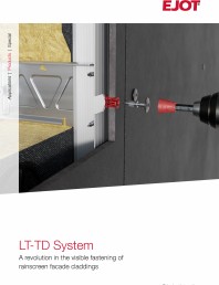 Sistem pentru fixarea placilor de fatada pe structuri de sustinere din otel, aluminiu sau lemn