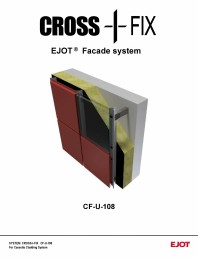 Consola de inox pentru fatade ventilate CF-U-108