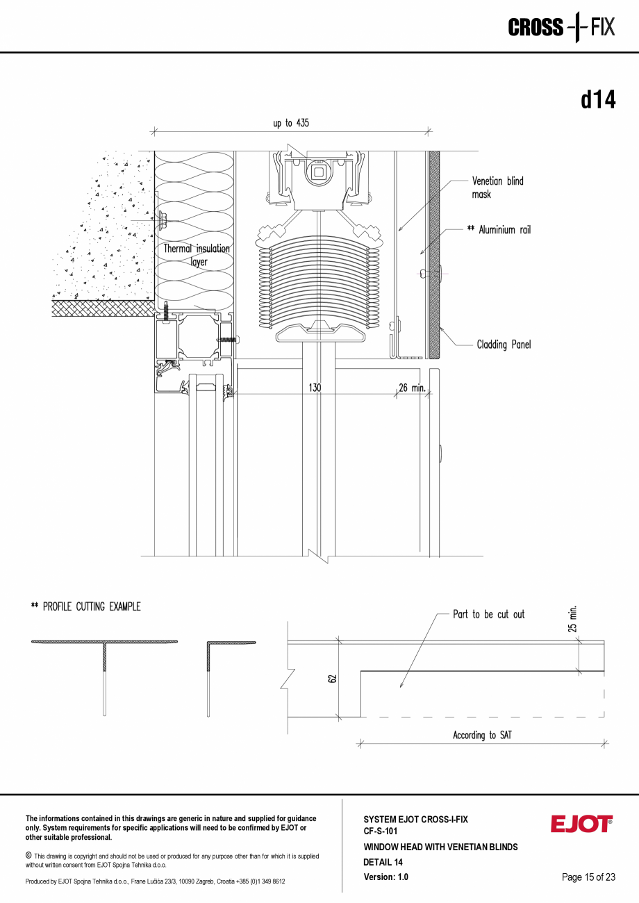 Pagina 16-Consola de inox pentru fatade ventilate CF-S-101 EJOT Crossfix&reg; Fisa tehnica Engleza ural...
