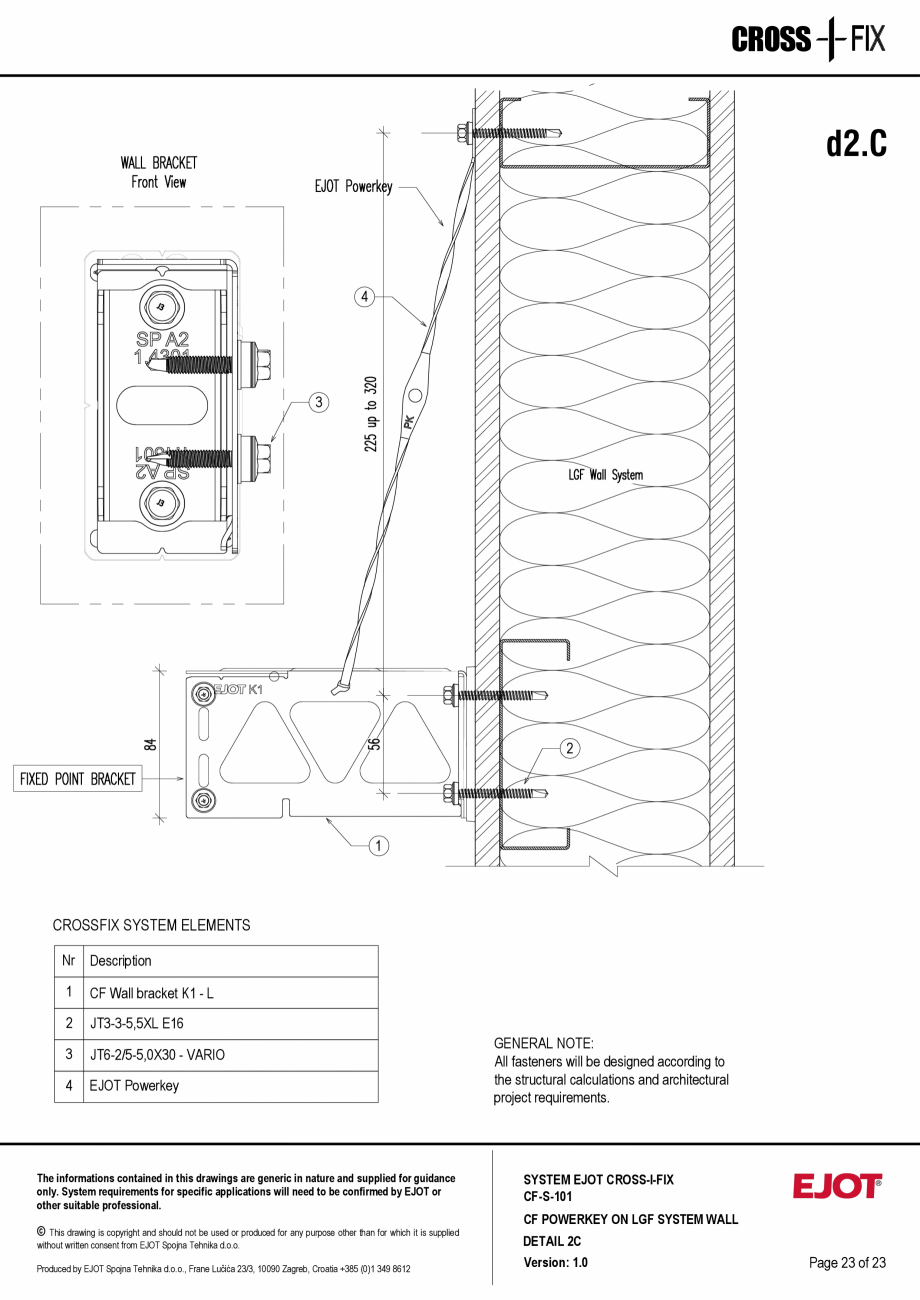 Pagina 24-Consola de inox pentru fatade ventilate CF-S-101 EJOT Crossfix&reg; Fisa tehnica Engleza 