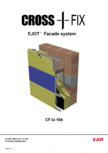 Consola de inox pentru fatade ventilate CF-U-104 EJOT - Crossfix&reg;