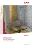 Consola de inox pentru fatade ventilate EJOT - Crossfix&reg;