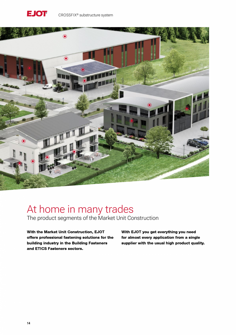 Pagina 14-Consola de inox pentru fatade ventilate EJOT Crossfix&reg; Catalog, brosura Engleza s

Fachverband...