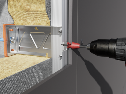 Sistem pentru fixarea placilor de fatada LT-TD (fixed point sleeve-grommet) LT-TD Sistem pentru fixarea placilor de