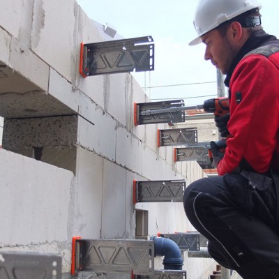 EJOT Consola de inox pentru fatade ventilate CROSSFIX - Sisteme de fixare pentru fatade ventilate (VHF)