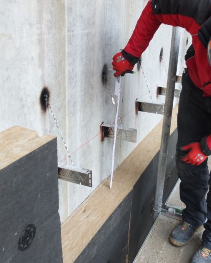 Consola de inox pentru fatade ventilate CROSSFIX Crossfix&reg; Consola de inox pentru fatade ventilate