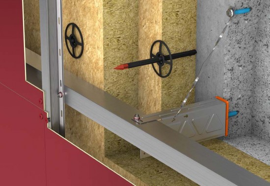 Sisteme de fixare pentru fatade ventilate (VHF) EJOT