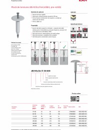 Fisa tehnica surub beton + taler de susținere