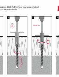 Instructiuni montaj element de fixare beton panta acoperis plat