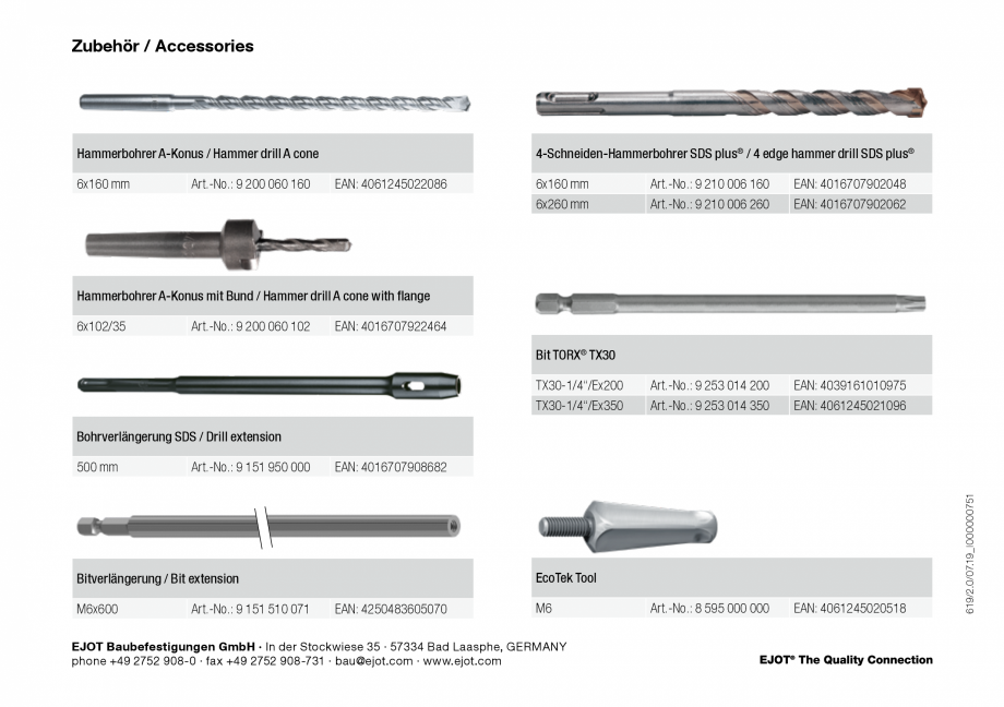 Pagina 2-Instructiuni montaj element de fixare beton panta acoperis plat EJOT JBS-R/EcoTek Instructiuni...