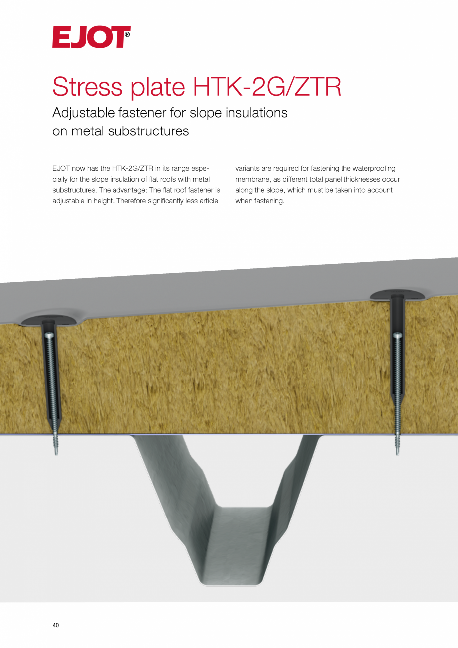 Pagina 40-Sisteme de fixare pentru acoperisuri plane EJOT Catalog, brosura Engleza nline

Order description
...