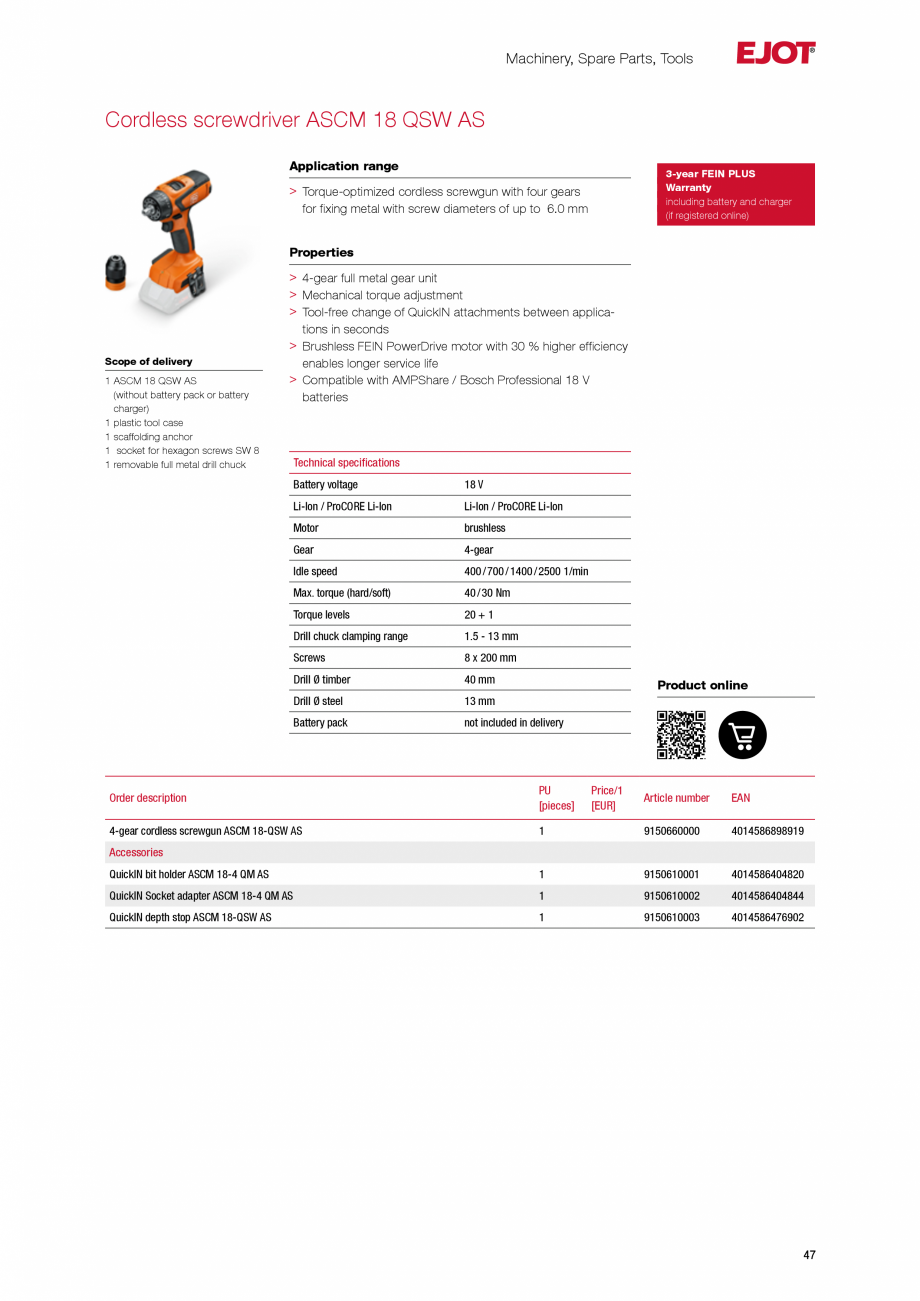 Pagina 47-Sisteme de fixare pentru acoperisuri plane EJOT Catalog, brosura Engleza mpatibility acc. to...