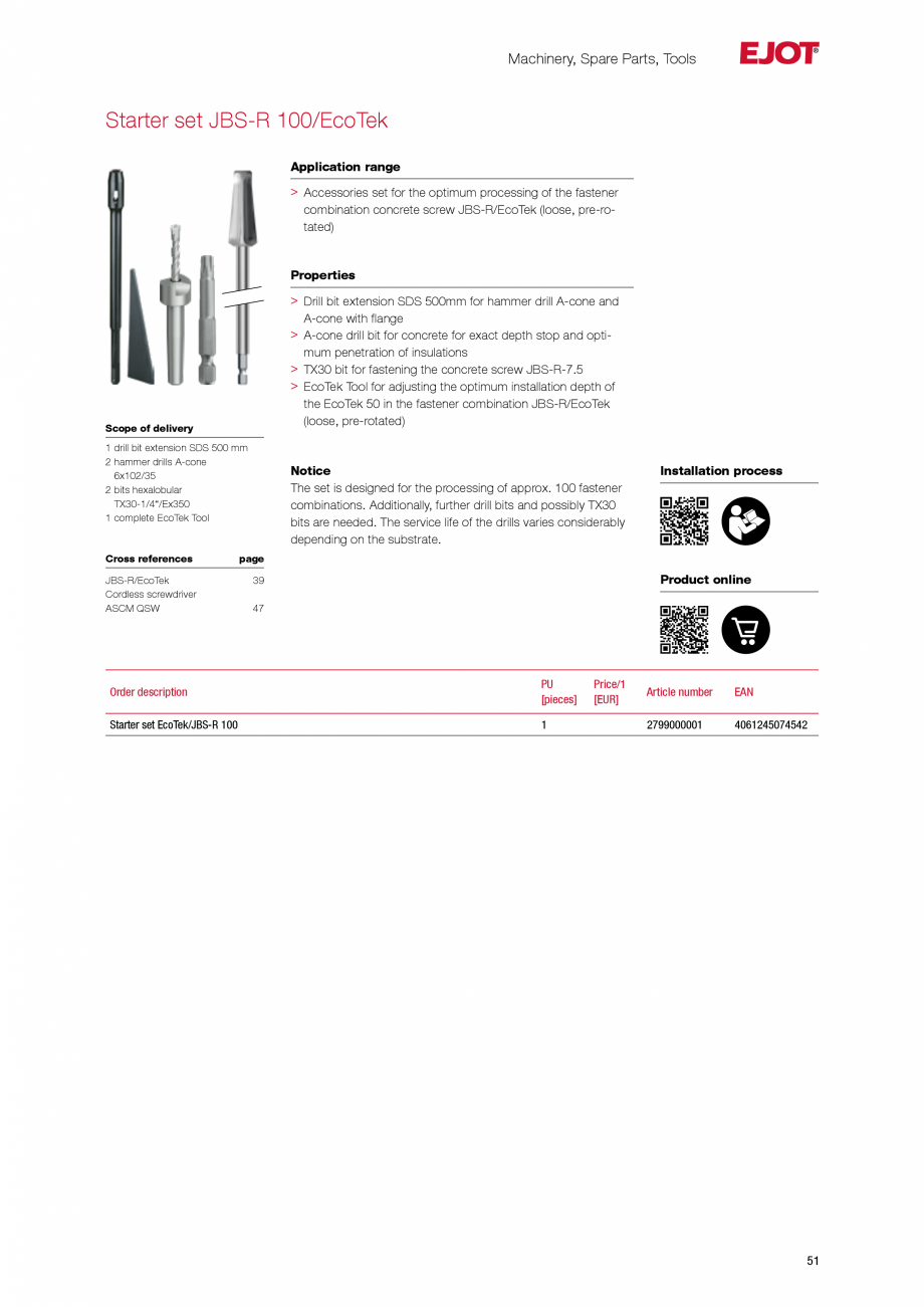 Pagina 51-Sisteme de fixare pentru acoperisuri plane EJOT Catalog, brosura Engleza  design for resistance to...