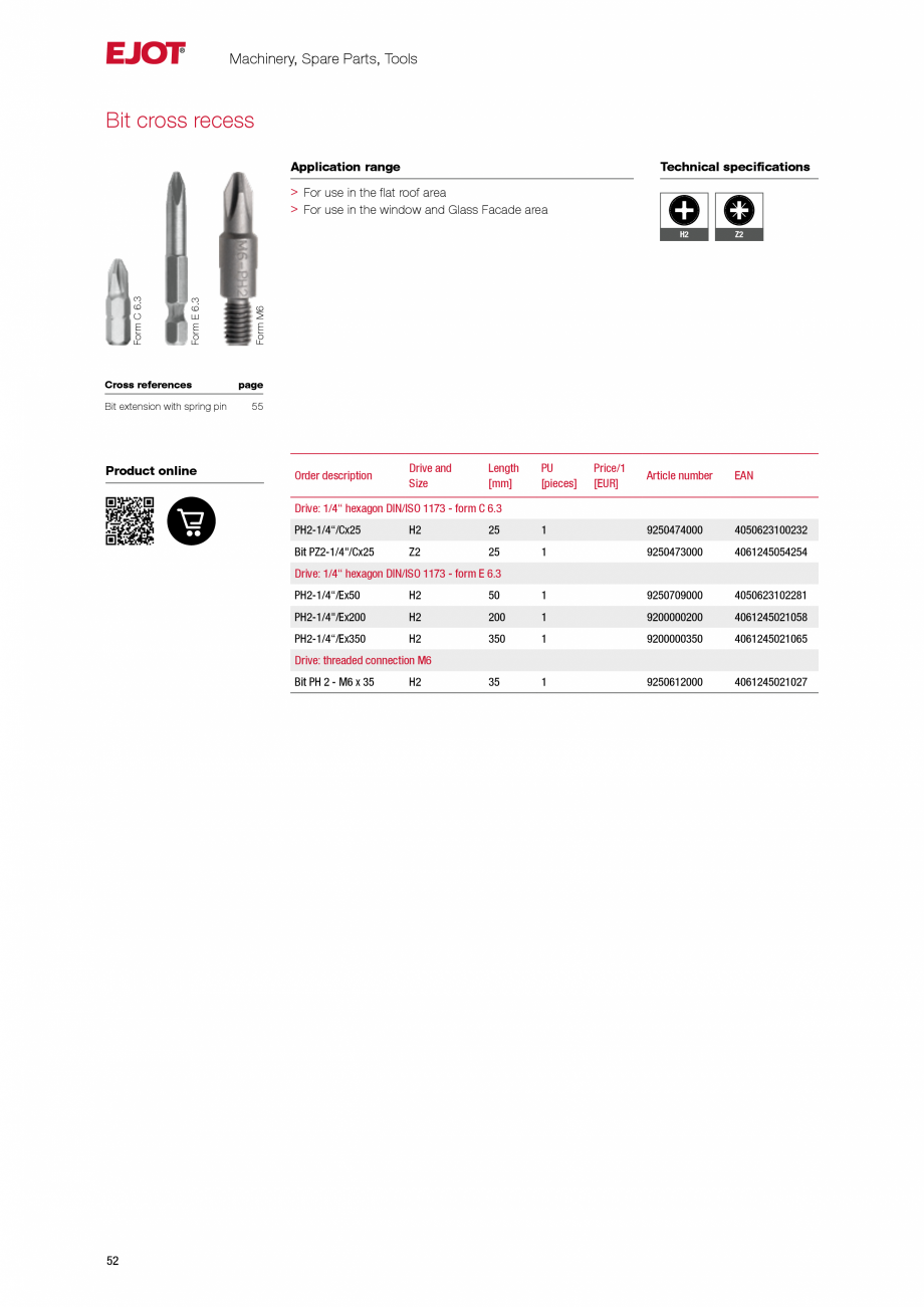 Pagina 52-Sisteme de fixare pentru acoperisuri plane EJOT Catalog, brosura Engleza 2G-M/TKR-160-115/70

160
...