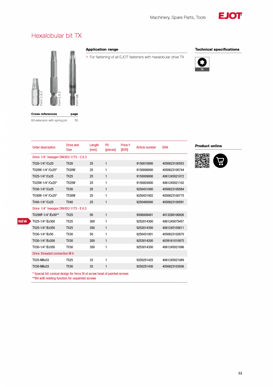 Pagina 53-Sisteme de fixare pentru acoperisuri plane EJOT Catalog, brosura Engleza cial requirements of...