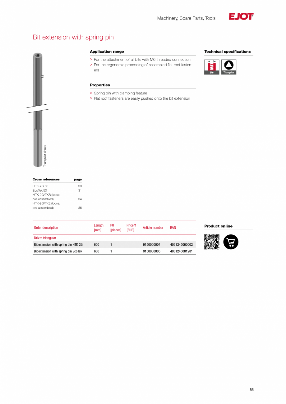 Pagina 55-Sisteme de fixare pentru acoperisuri plane EJOT Catalog, brosura Engleza 714512024

4061245031699
...