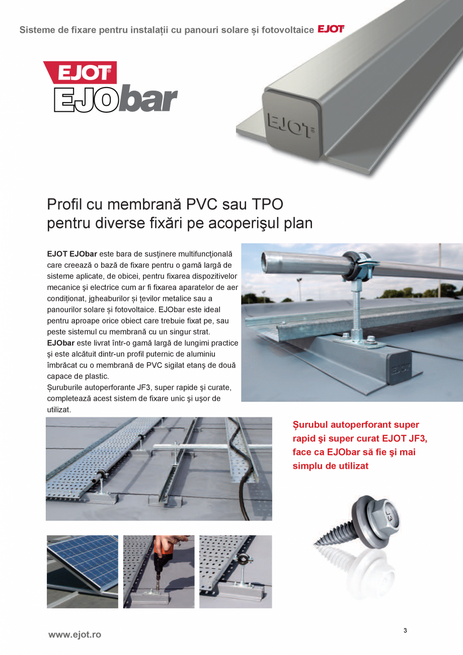 Pagina 3-Elemente de fixare pentru instalații solare și fotovoltaice EJOT  JT3-SB-3-8,0xL, ATB Plus, ORKAN ...