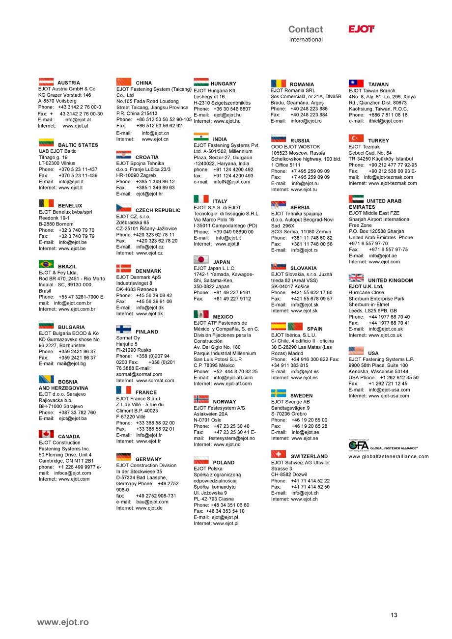 Pagina 13-Elemente de fixare pentru instalații solare și fotovoltaice EJOT  JT3-SB-3-8,0xL, ATB Plus, ORKAN ...