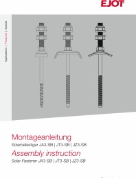 Istructiuni de asamblare sisteme de fixare pentru instalații solare și fotovoltaice