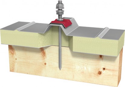 Fixarea sistemelor solare si fotovoltaice pe acoperisuri cu elemente Ejot din inox - ja3 panouri-s JT3-SB-3-8