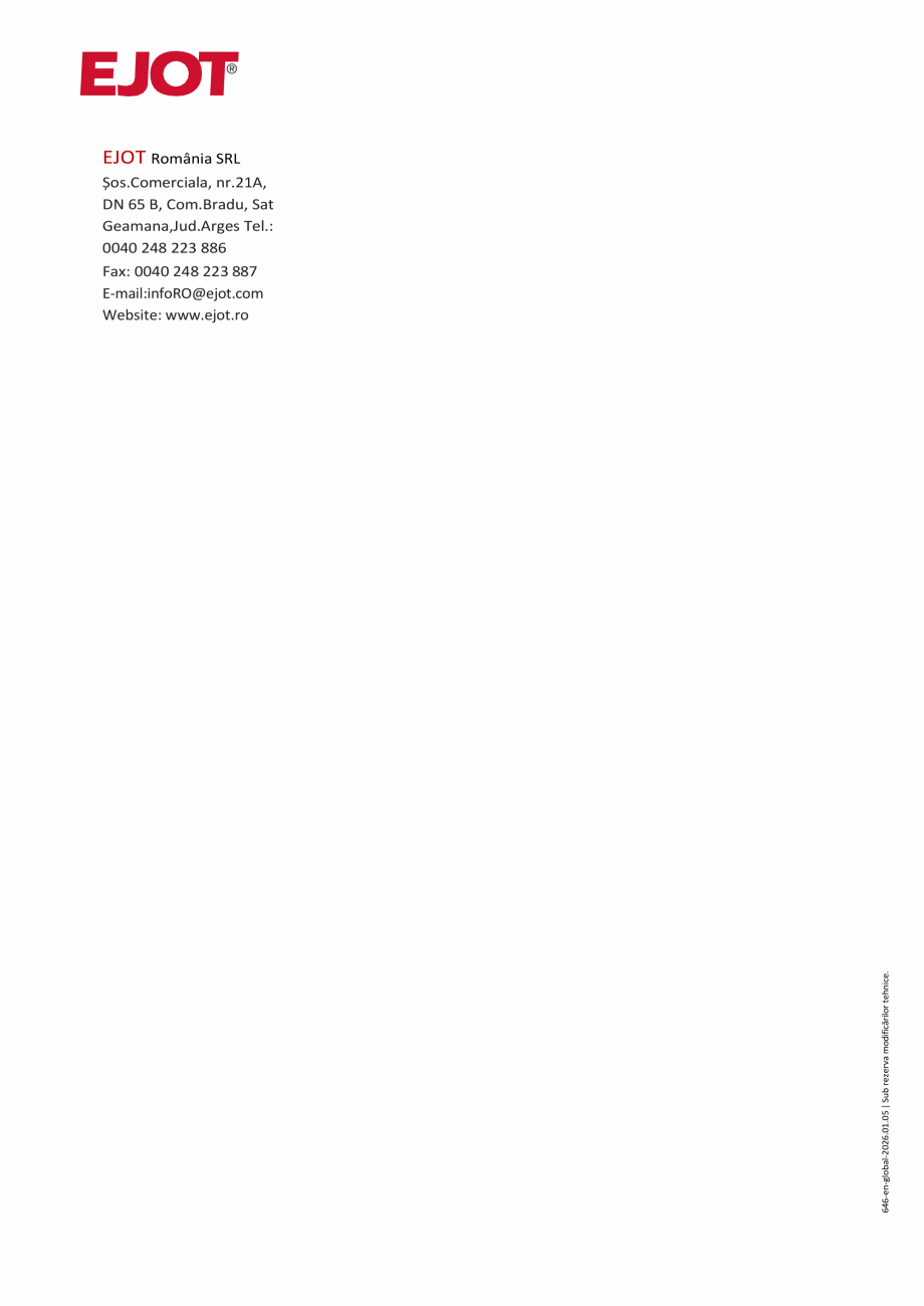 Pagina 44-Profile pentru sisteme compozite de izolație termică exterioară EJOT Pro BSOP-HL / Pro SOP...