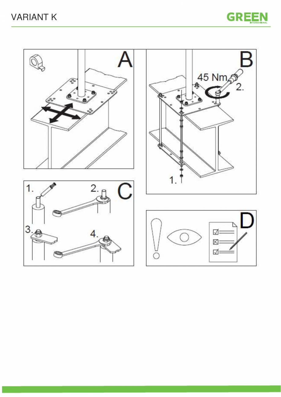 Pagina 19-Fisa tehnica sistem siguranta Variant K GRUN Fisa tehnica Romana i, absorbitorilor de cădere și...