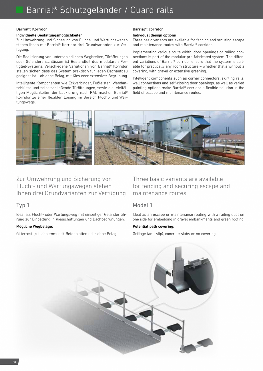 Pagina 68-Catalog sisteme de siguranta pentru acoperisuri GRUN Catalog, brosura Engleza, Germana isgruppe...