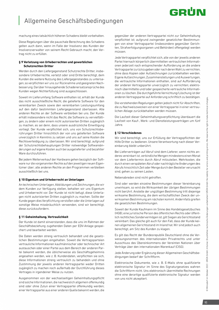 Pagina 95-Catalog sisteme de siguranta pentru acoperisuri GRUN Catalog, brosura Engleza, Germana e routing...