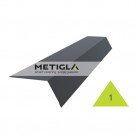 MPF1 - Sort streasina - Tigla metalica pentru acoperis METIGLA