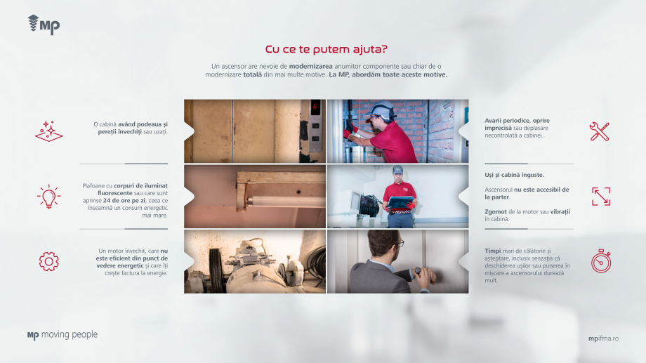 Pagina 6 - Modernizarea ascensoarelor MP IFMA Catalog, brosura Romana e modernizării

Scanează...