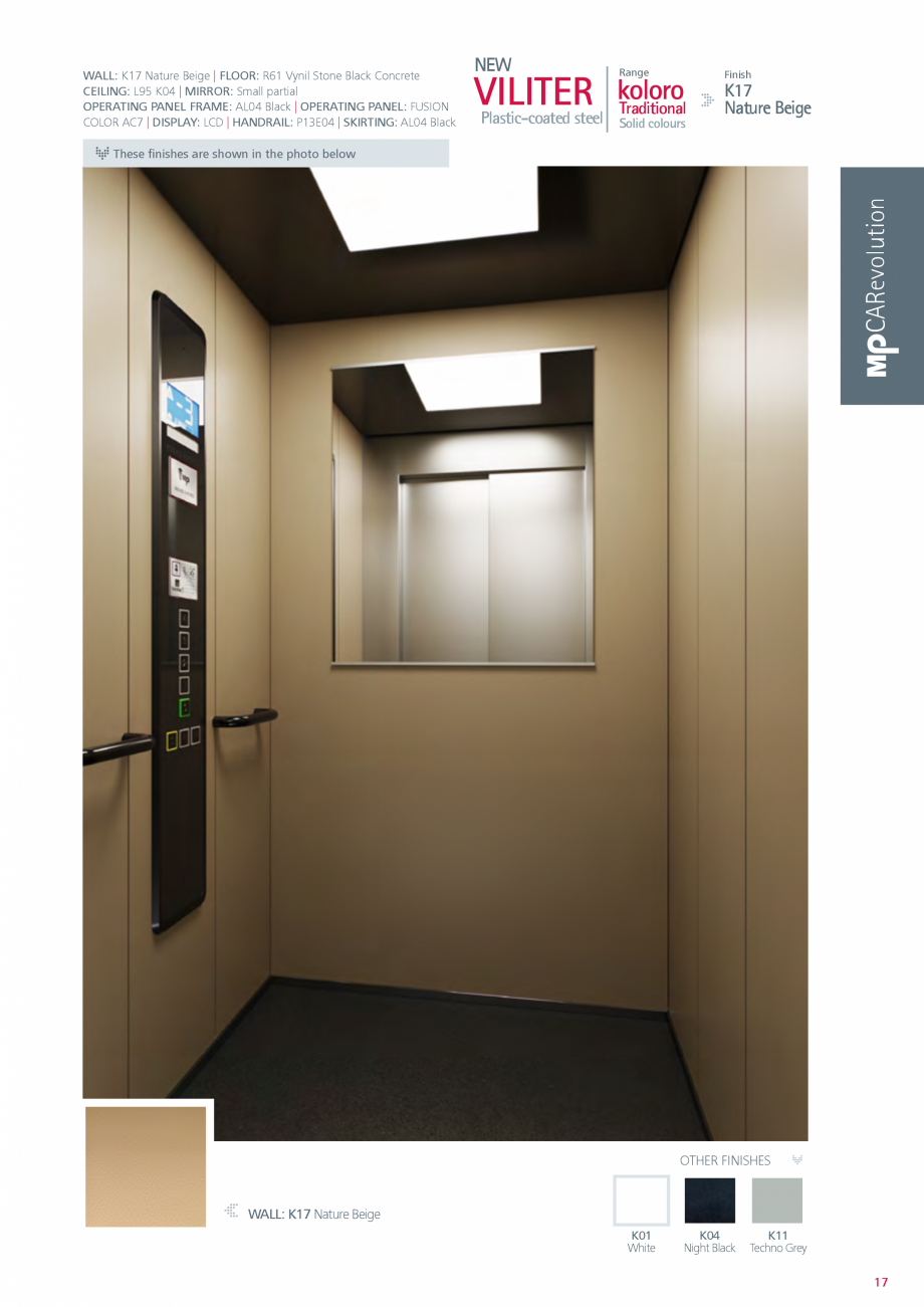 Pagina 17-Catalog - Cabine de pasageri MP MP IFMA Catalog, brosura Engleza hown in the photo below

OTHER...