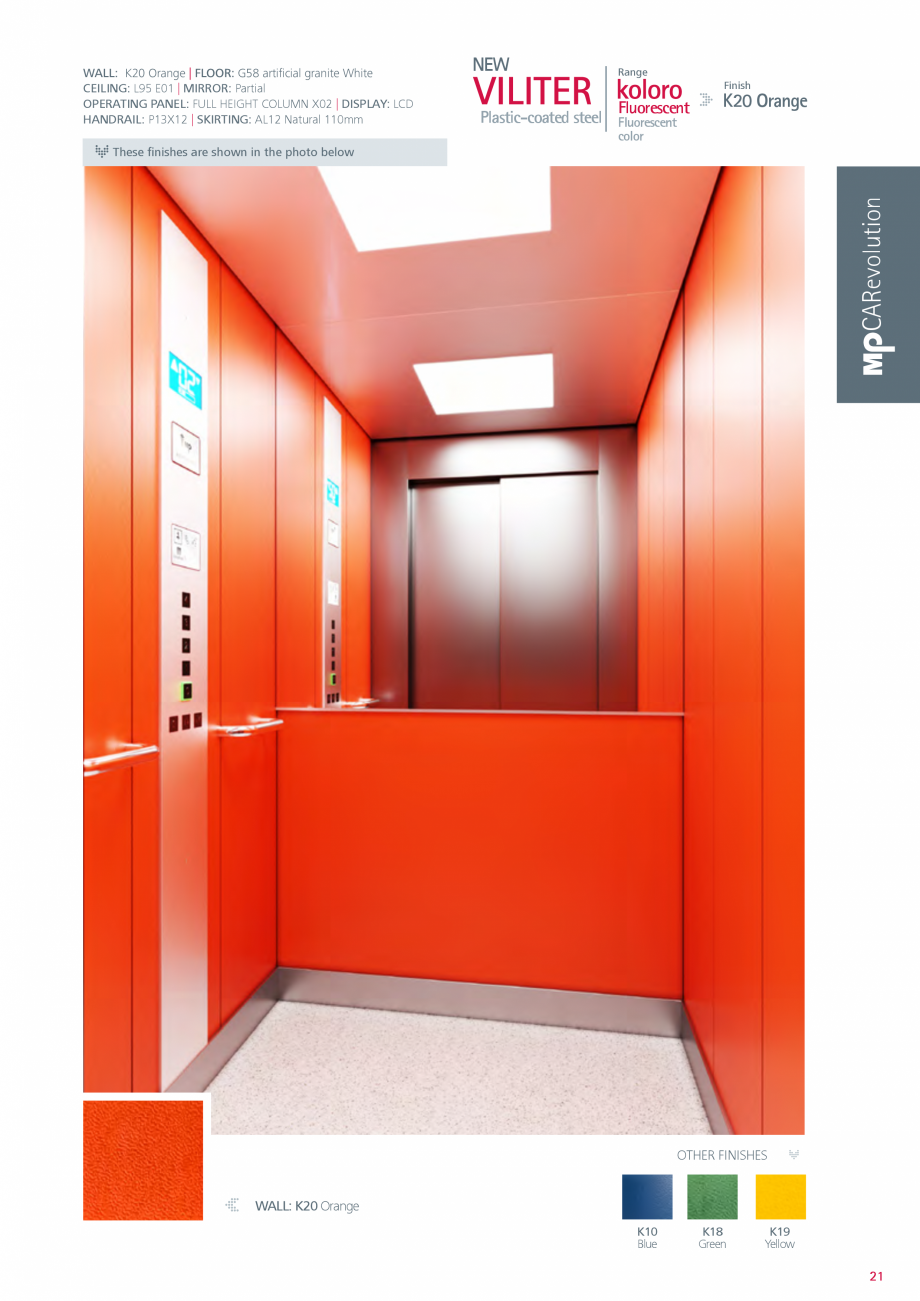 Pagina 21 - Catalog - Cabine de pasageri MP MP IFMA Catalog, brosura Engleza 4

WALL: AC4 | ATTACHED...
