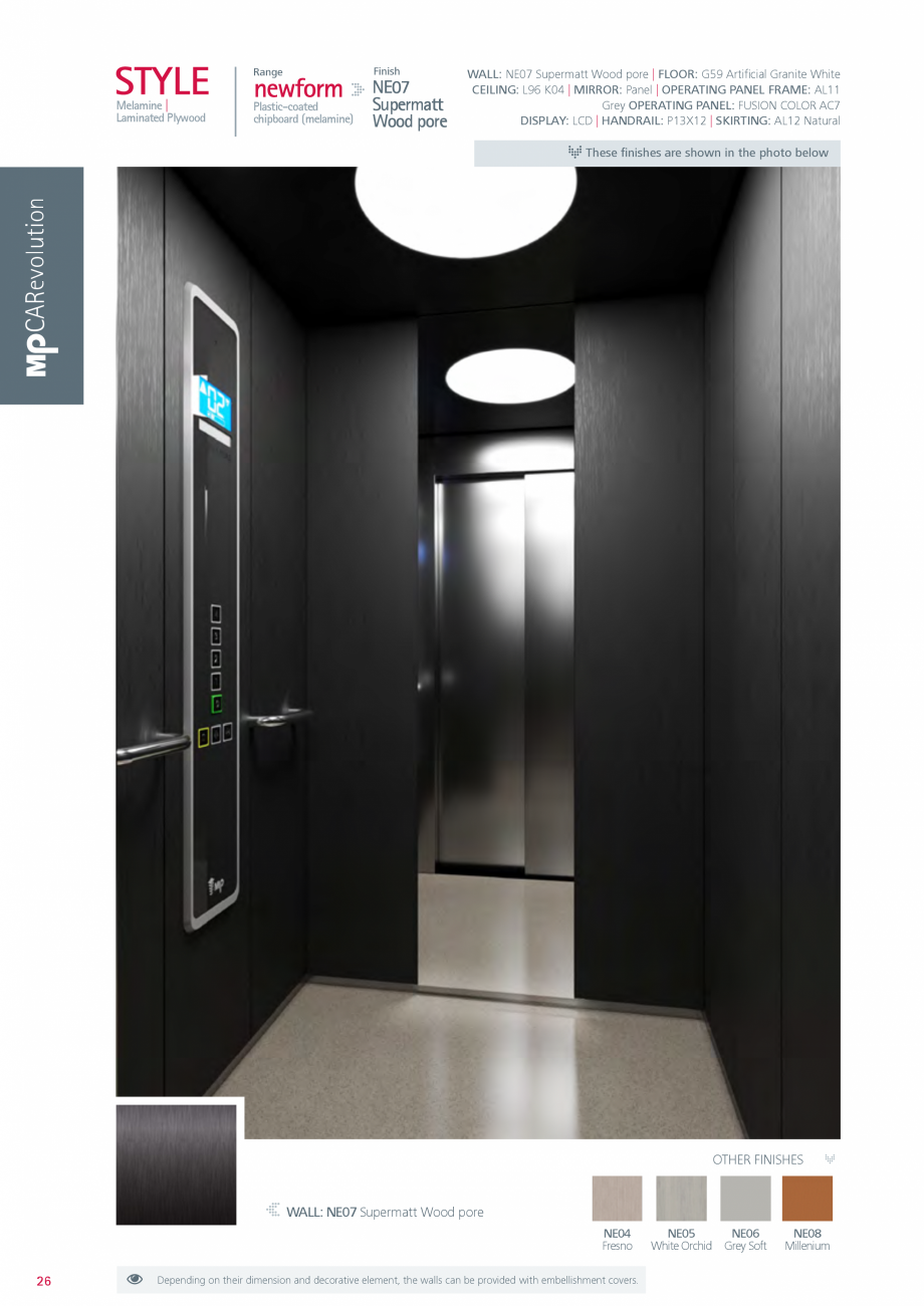 Pagina 26-Catalog - Cabine de pasageri MP MP IFMA Catalog, brosura Engleza k Nature

29

13

22

,0

4
...