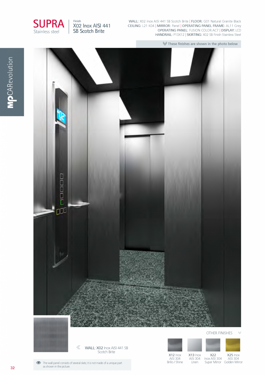 Pagina 32 - Catalog - Cabine de pasageri MP MP IFMA Catalog, brosura Engleza tic and functional...