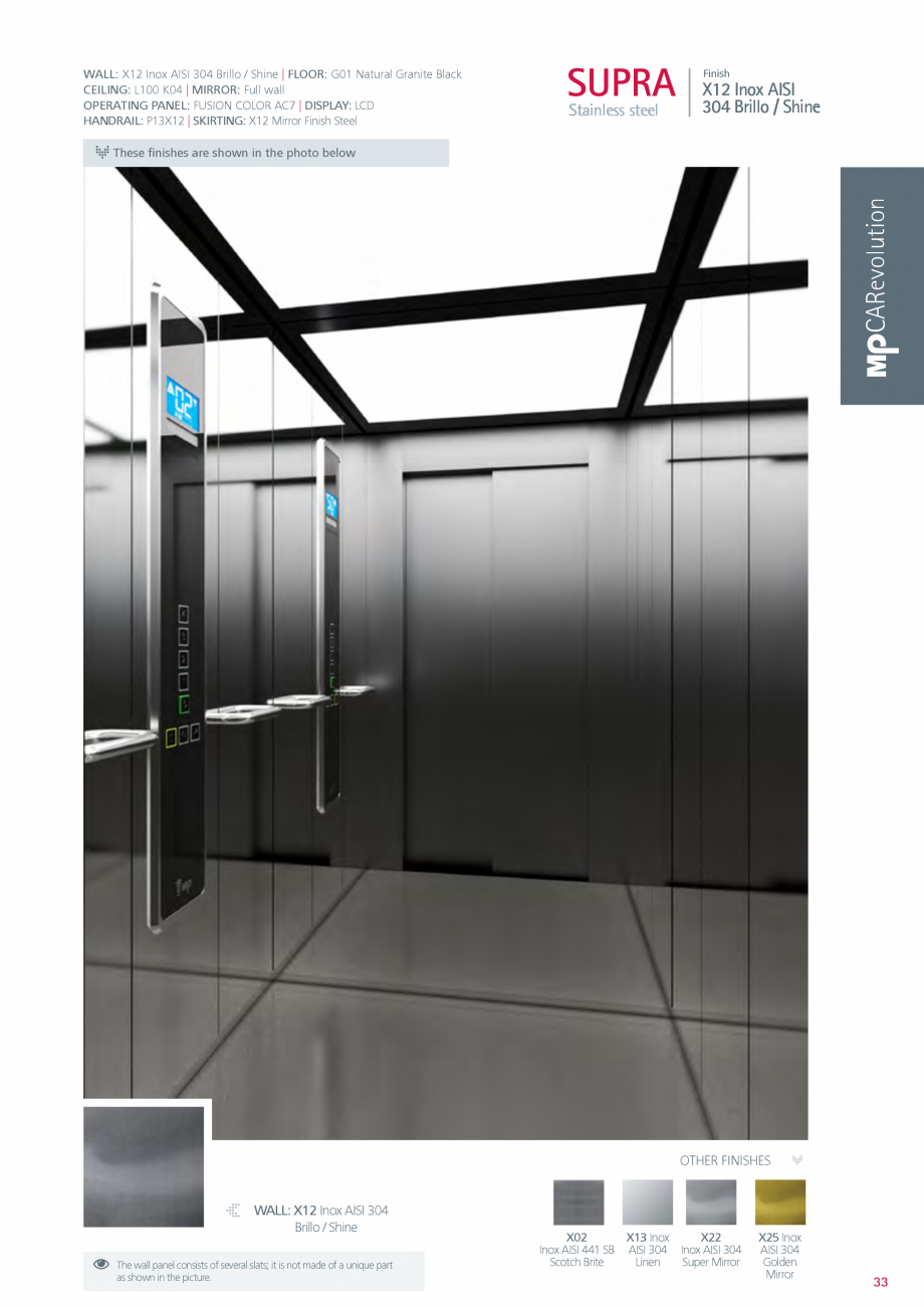 Pagina 33-Catalog - Cabine de pasageri MP MP IFMA Catalog, brosura Engleza 