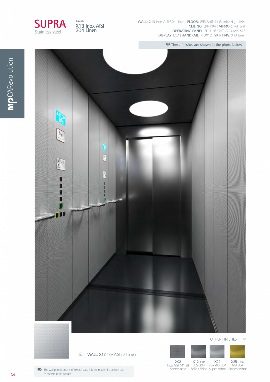 Pagina 34-Catalog - Cabine de pasageri MP MP IFMA Catalog, brosura Engleza 