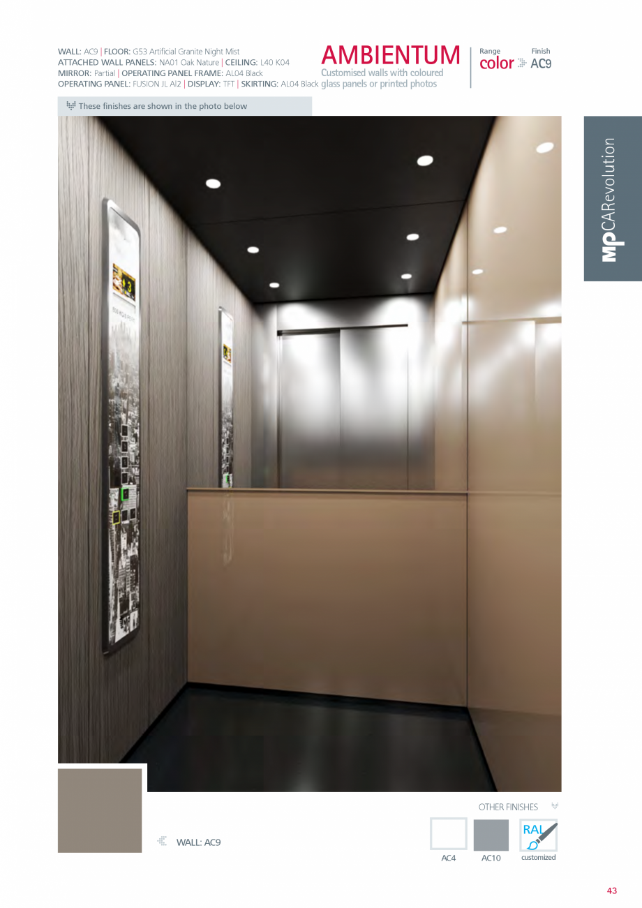 Pagina 43-Catalog - Cabine de pasageri MP MP IFMA Catalog, brosura Engleza 