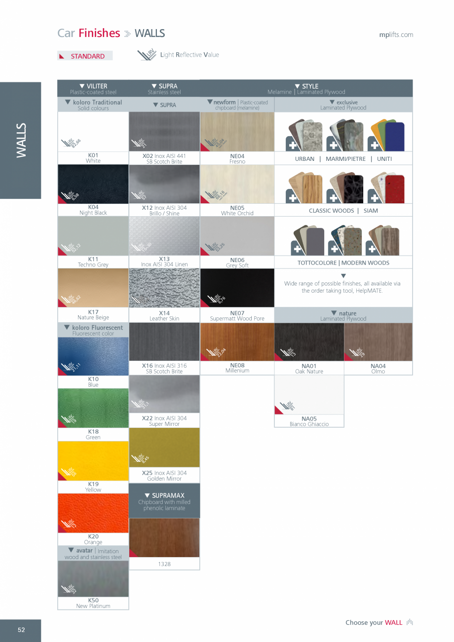 Pagina 52-Catalog - Cabine de pasageri MP MP IFMA Catalog, brosura Engleza 