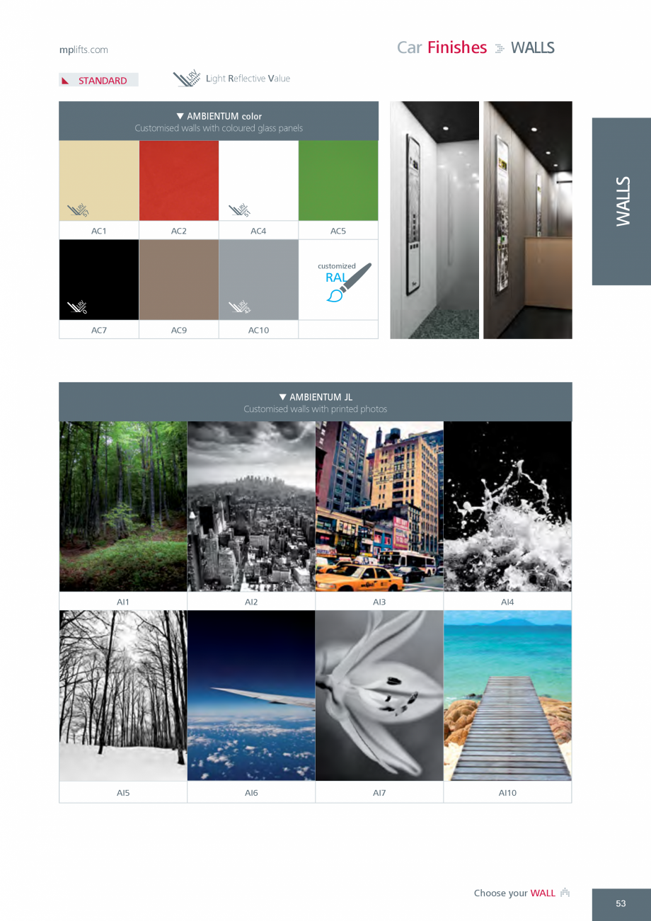 Pagina 53-Catalog - Cabine de pasageri MP MP IFMA Catalog, brosura Engleza 